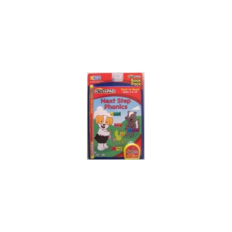 Active Pad Next Step Phonics Interactive Book and Cartridge