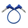 30cm 6.35mm 1/4" TS Mono Jack to Jack Plug Lead