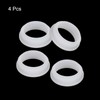 sourcing map 4Pcs Snap Rubber Grommet Hole Plug Mount Dia