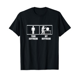 Archaeology Your Boyfriend My Boyfriend Funny Archaeologist T-Shirt