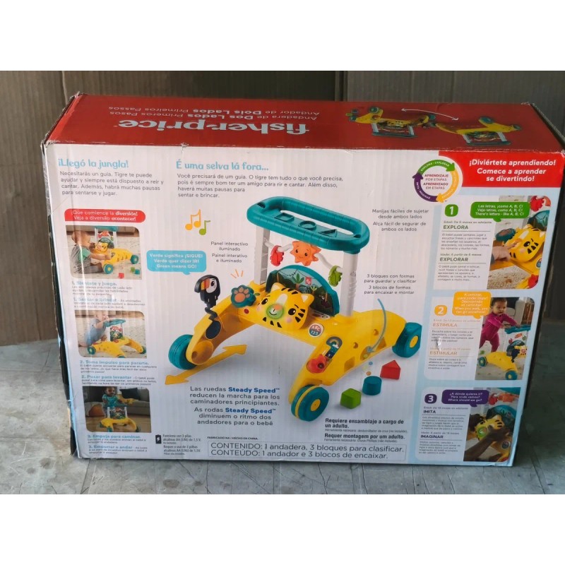 Fisher Price Andadera De Dos Lados Primeros Pasos (Usado)