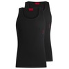 HUGO Men's Tank Top Twin Pack of Two Stretch Cotton