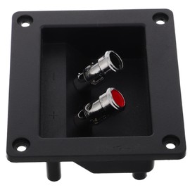 BUGUUYO Space Saving Speaker Connection Box for Car Audio Durable Materials for Easy Setup Compact Design for Events and Gatherings Versatile Speaker Terminal