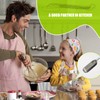 BERYLER 1PCS 1/2Tablespoon (1.5tsp, 7.5ml) Single Measuring Spoon, Individual Stainless