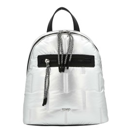 Picard Arosa Women's Synthetic Backpack Small with Zip Backpack Everyday Going Out, silver