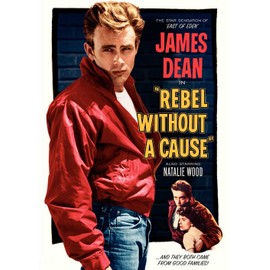 OMG Printing Rebel Without A Cause #2 James Dean Poster/Print/Picture Satin Photo Paper - A1-594mm x 841mm