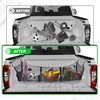 RED WOLF 3 Pocket Truck Bed Cargo Net for Toyota