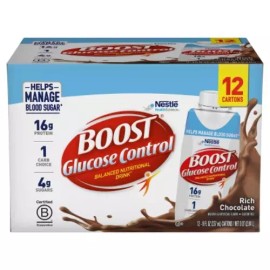 Boost Glucose Control Nutritional Shakes - Rich Chocolate - 8 fl oz/12pk - Default