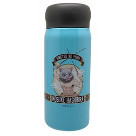 OSK Demon Slayer SBR-200B Direct Stainless Steel Bottle, Inosuke Pattern