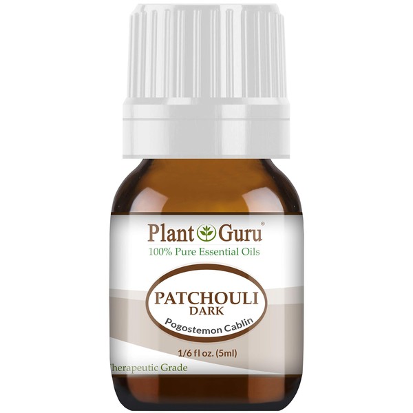 Patchouli Essential Oil (Dark) 5 ml 100% Pure Undiluted Therapeutic Grade.