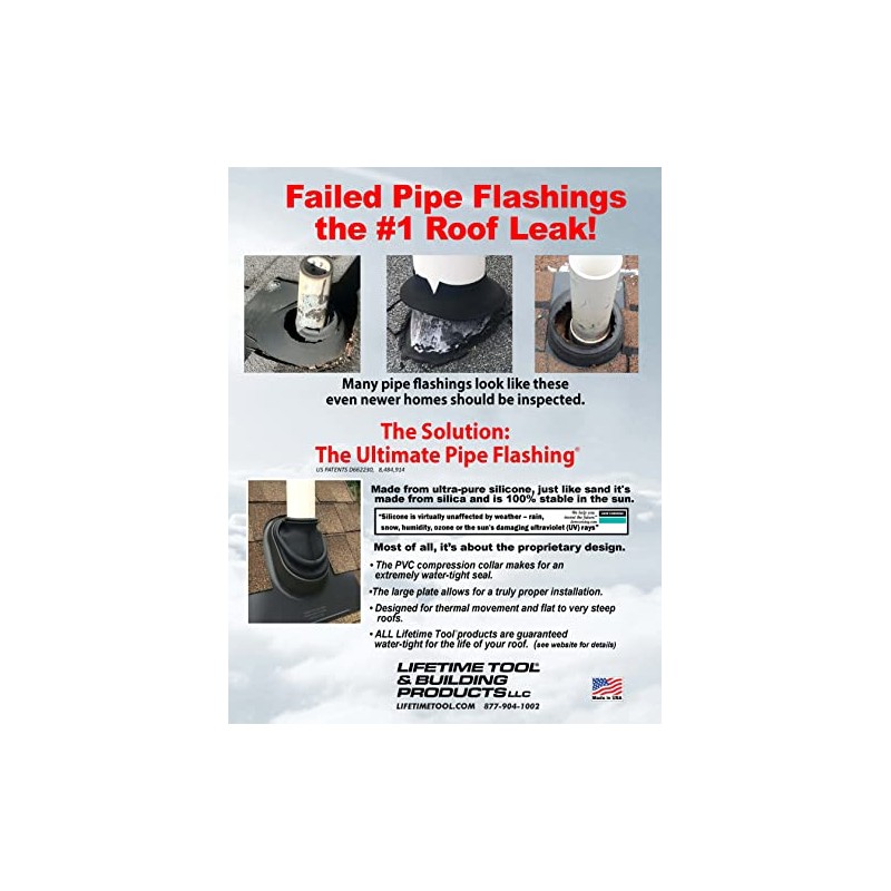 Ultimate Pipe Flashing for Metal Roofs