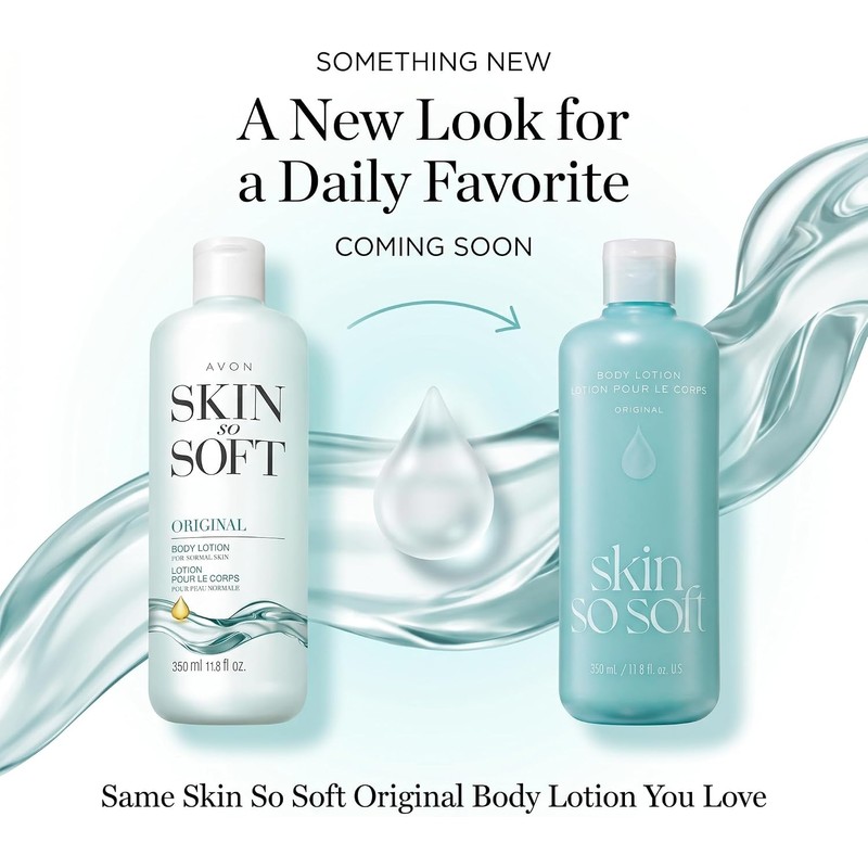 Lot of 2 Avon Skin So Soft Original + Jojoba