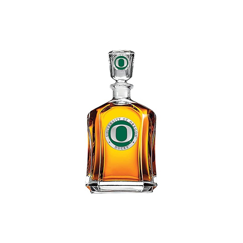 Heritage Pewter Oregon Capitol Decanter | 24 OZ Liquor Pourer