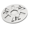 1/4 10.5 Inch Empty Tape Reel 3 Hole Aluminum Alloy