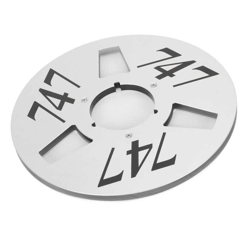 1/4 10.5 Inch Empty Tape Reel 3 Hole Aluminum Alloy