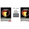 Set: 2 Pack Knotless Tapered Leader 6X/0.14/0.28 + Free Petri