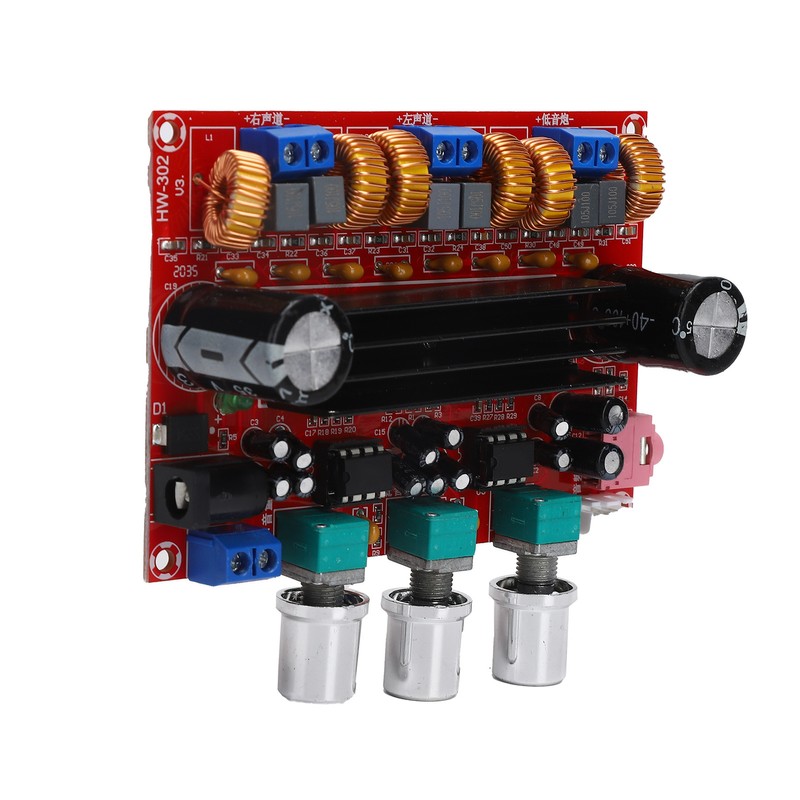 XH-M139 2.1 Sound Channel Digital Amplifier Board 12V-24V TPA3116D2 2x50W+100W