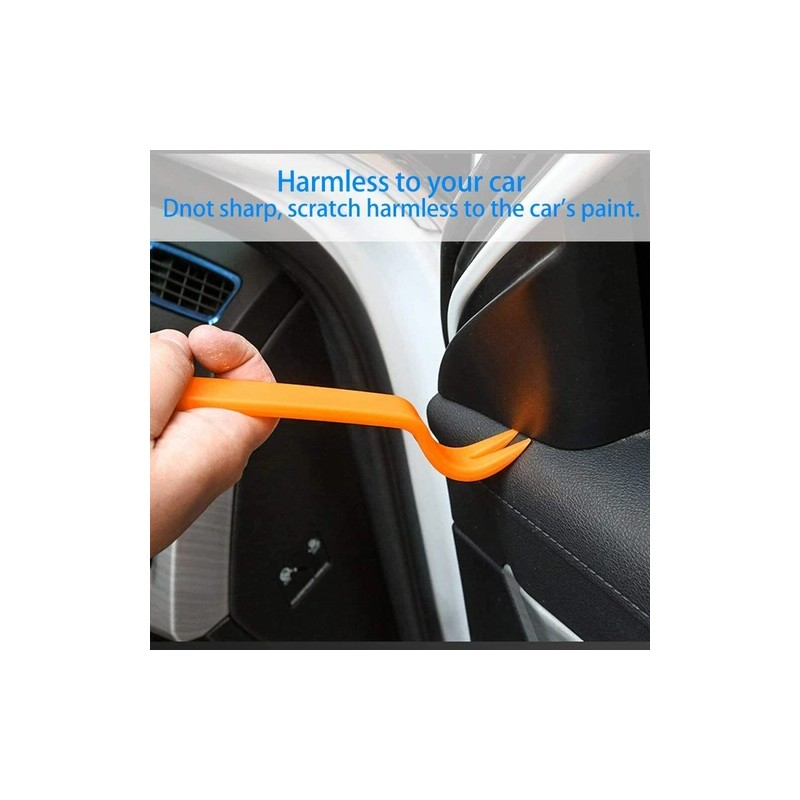 SHENKENUO Set 4 Door Panel Car Trim Removal Tool Kit