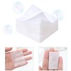 1000pcs Thin Cotton Pads for Makeup Remover, Non-Woven Cosmetic Cotton,