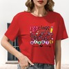 Women‘s Valentine Teacher T-Shirts My Class is Full of Sweet