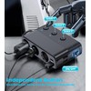 7 in 1 Cigarette Lighter Splitter, LIHAN 3 Socket Car