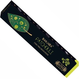 Banjara Patchouli Ethno-Tribal Smudge Incense Sticks Meditation Agarbatti (12 Pack)