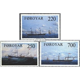 Denmark - Faroe Islands 79-81 (complete.issue.) unmounted mint/never hinged ** MNH 1983 Steamers (Stamps for collectors) Seafaring/ships
