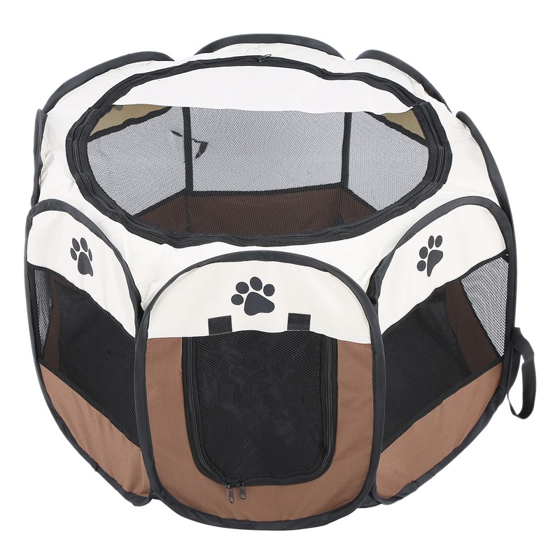 Pet Cat Dog Portable Foldable Cage Exercise & Play Tent