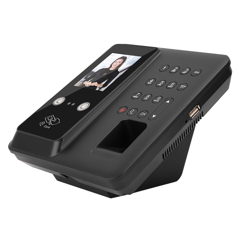 2.8in TFT TCP/IP 125KHZ Facial Fingerprint RFID Card Password Time