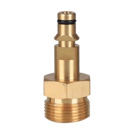 Conversion Adapter, Quick Connect, Kärcher Adapter, Compatible with M22 Male, Inner Diameter: 0.6 inches (14 mm), High Pressure Wash (Normal Type)