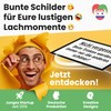 DankeDir! Drinking Beautiful Sign with Saying - Funny Gift for