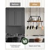 CHOEZON Hanging Pot Rack, Pot Hanger for Kitchen, Ceiling Mounted