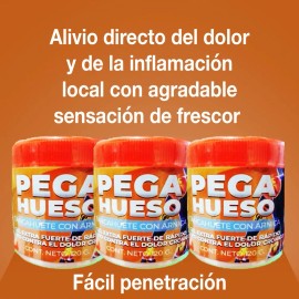 Gel Para Cuerpo Pega Hueso Golpe,dolor Crónico Árnica Alivio