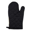 Premier Housewares Oven Glove, Cotton, Black/Gold, Single