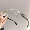 88flix Korean Glasses, Blue Light Cut, Lightweight, Small Face, For
