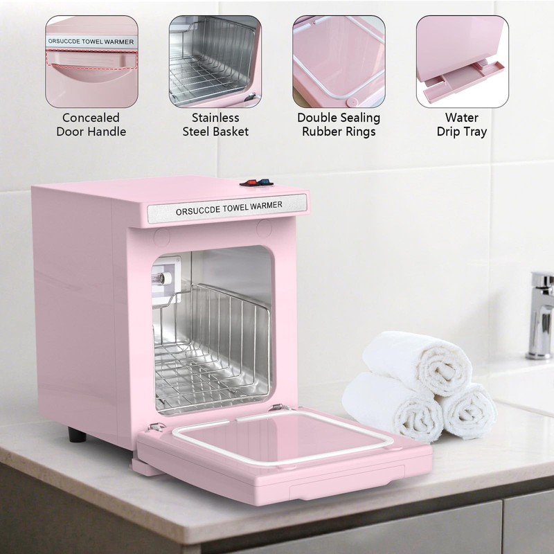 ORSUCCDE Hot Towel Warmer for Spa, 5L Small Towel Warmer