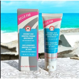 FIRST AID BEAUTY Coconut Skin Smoothie Priming Moisturizer 1.7 Fl Oz NIB/SEALED