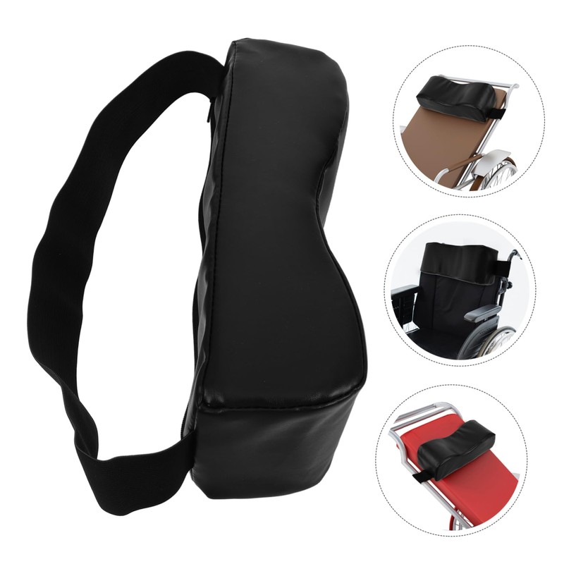 Healeved Wheelchair Headrest Neck Support Pillow Cushion for Elderly Easy