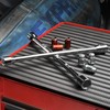 EPAuto 14" Heavy Duty Universal Lug Wrench, 4-Way Cross Wrench