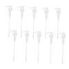WOONEKY 10pcs Lotion Pump Replacement for Shower Gel Shampoo and