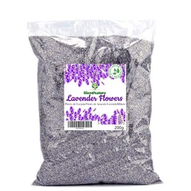 BlendNature Natural Dried Lavender Flowers 200g - Aromatherapy Potpourri Sachet for Relaxation and Home Fragrance