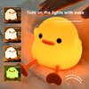 Duck Night Light with Speaker, 4 Brightness Levels, Rechargeable Baby