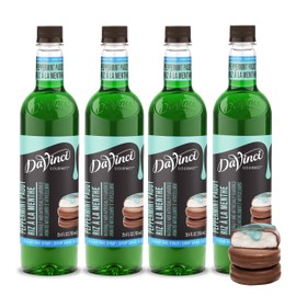 DaVinci Gourmet Sugar-Free Peppermint Paddy Syrup, 25.4 Ounce (Pack of 4)