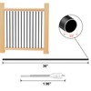 CKE 36" Deck Balusters 50 Pack 3/4" Staircase Baluster, Hollow