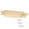 Thunder Group Wooden Rolling Pin