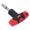 T Handle Wrench Fixed Torsion Chrome Vanadium Steel 1/4in Hex