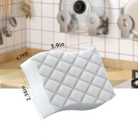 30Pack Magic Sponge Eraser - 3X Density Premium Melamine Sponges for Deep Cleaning, Long Lasting Multi-Surface Use on Kitchen, Bathroom, Floor, Walls, Furniture (30/Pack)