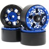 hobbysoul Heavy 1.0 Beadlock Wheels Weight 20g/Rim Blue Silver Rims