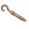 Merriway BH03969 (2 Pcs) YZP 8.8 Steel Hook Bolt with