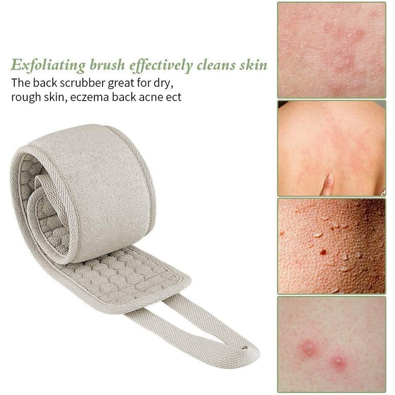 Back Scrubber for Men and Women, Exfoliating Back Scrubber with